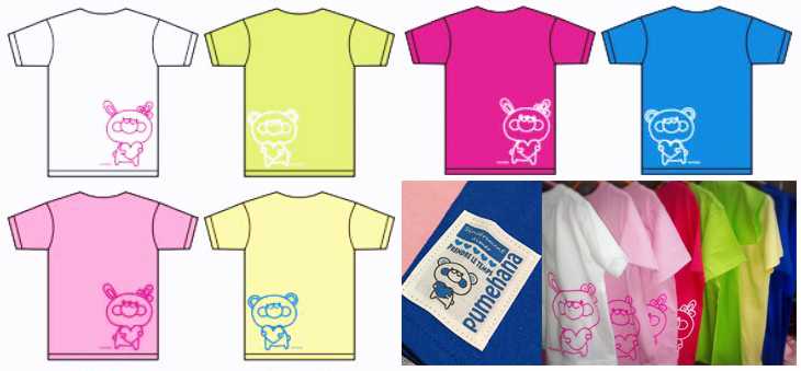 プメハナ オリジナル T-シャツ ラインアップ ラインナップ pumehana original T-shirt line up